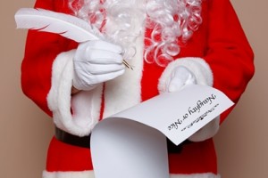 Santa Claus checklist